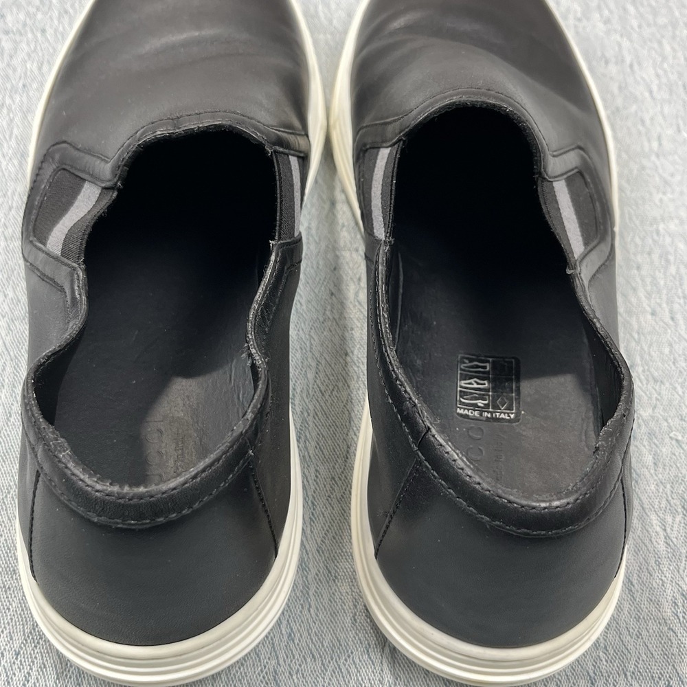 Gucci 407364 Leather Slip on Black Sneakers Men's US‎ 6.5 EU 40 - Picture 4 of 8